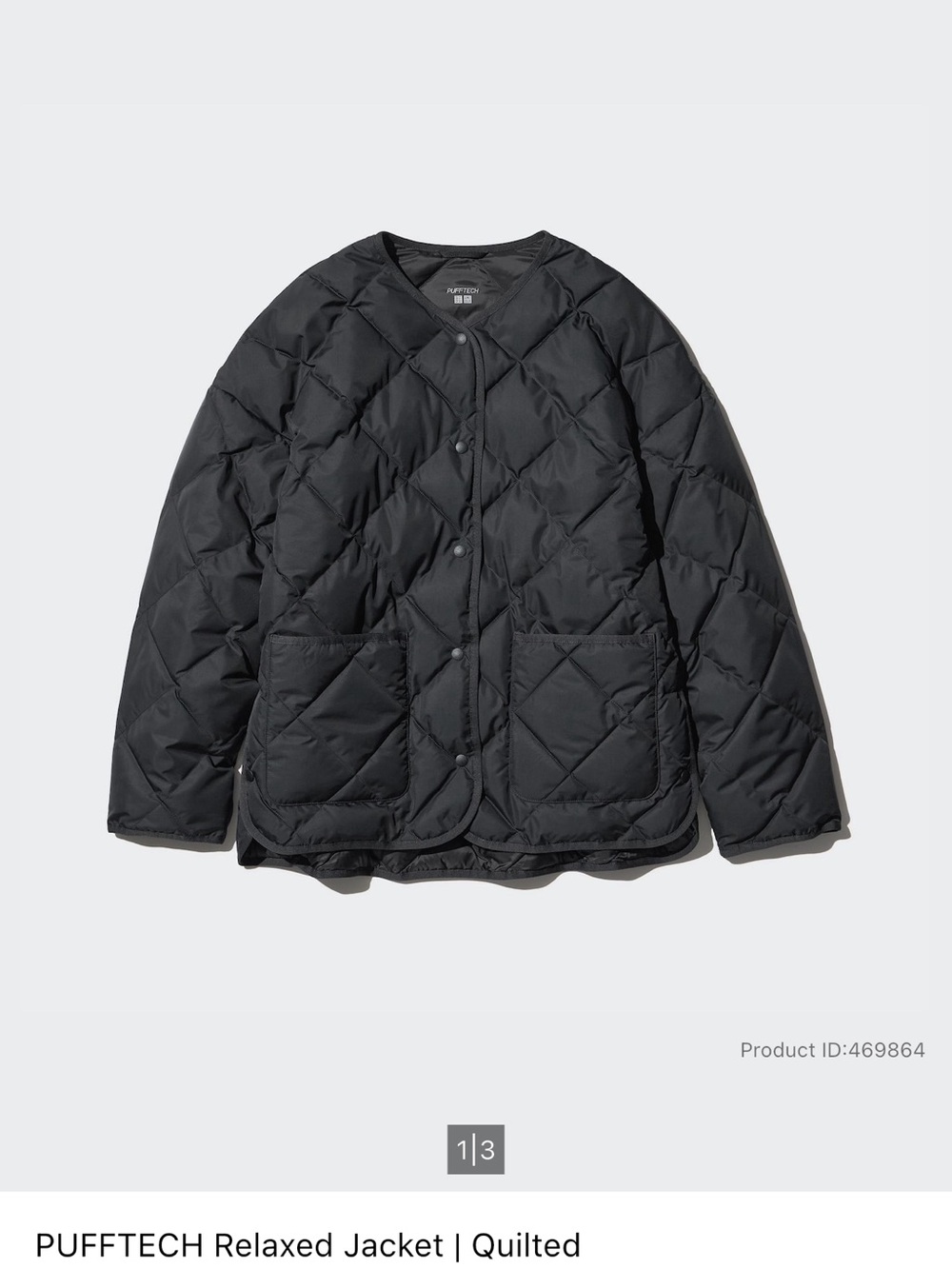 Uniqlo PUFFTECH Relaxed Jacket - Quilted